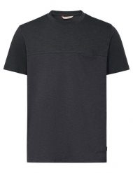 Koszulka funkcyjna M Nevis T-Shirt IV. Czarne t-shirty męskie Vaude, m, bez wzorów, z dżerseju, biznesowe, bez kołnierzyka. Za 189.00 zł.