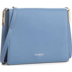 Torebka TWINSET - Tracolla Grande AA8PGC Azzurro 01797. Listonoszki damskie marki Twinset. W wyprzedaży za 1,009.00 zł.