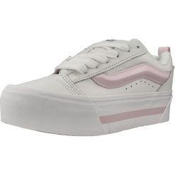 Buty VANS KNU STACK Biały. Białe obuwie sportowe damskie Vans, bez wzorów, ze skóry. Za 315.99 zł.