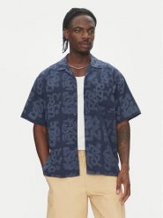 Element Koszula Thalweg ELYWT00176 Granatowy Regular Fit. Niebieskie koszule męskie Element, m, bez wzorów, z bawełny, bez kołnierzyka, bez ramiączek. Za 179.99 zł.