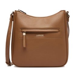 Torebka Lasocki. Brązowe listonoszki damskie Lasocki, bez wzorów, bez dodatków. Za 149.99 zł.
