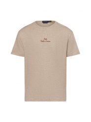 Polo Ralph Lauren Koszulka Mężczyźni Bawełna beżowy, XXL. Brązowe koszulki polo męskie Polo Ralph Lauren, m, bez wzorów, z bawełny, bez ramiączek. Za 349.95 zł.