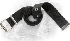 Ardon 4TECH PASEK H9306 - tekstylny pasek do spodni, metalowa klamra, 100% poliester - 140cm/4cm. Paski damskie Ardon, bez wzorów, z poliesteru. Za 17.67 zł.