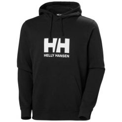 Bluza z kapturem Helly Hansen HH Logo 2.0. Czarne bluzy męskie Helly Hansen, na lato, uniwersalny, bez wzorów, z bawełny, z kapturem. Za 310.20 zł.