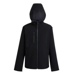 Męska Kurtka Soft Shell Navigate 2 Layer. Czarne kurtki męskie Regatta, l, bez wzorów, sportowe, bez kaptura. Za 232.99 zł.