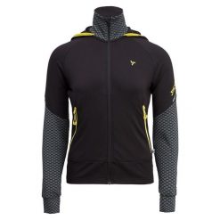 Bluza damska z kapturem Silvini Artica. Czarne bluzy damskie Silvini, na zimę, s, bez wzorów, z kapturem. W wyprzedaży za 460.50 zł.