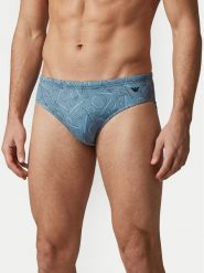 Emporio Armani Kąpielówki EM000575 AF20437 F9027 Szary. Szare kąpielówki męskie Emporio Armani, m, bez wzorów, z syntetyku. Za 279.99 zł.