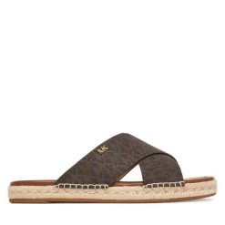 Espadryle MICHAEL Michael Kors. Brązowe espadryle damskie MICHAEL Michael Kors, bez wzorów, bez obcasa, bez zapięcia. Za 529.99 zł.