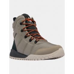 Buty Męskie Columbia Fairbanks Omni-Heat. Czarne trekkingi męskie Columbia, na zimę, trekkingowe, omni-heat (columbia). W wyprzedaży za 475.15 zł.