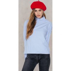 Trendyol Bluzka z guzikami na rękawie - Blue,Multicolor. Bluzki damskie marki Trendyol. W wyprzedaży za 36.58 zł.