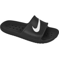 Czarne Klapki Nike Sportswear Kawa Shower M 832528-001. Czarne klapki męskie Nike, z materiału. W wyprzedaży za 129.00 zł.