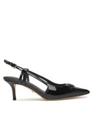 Marciano Guess Szpilki 5RGZ15 7287A Czarny. Czarne szpilki damskie Marciano Guess, z aplikacjami, z lakierowanej skóry, bez obcasa, bez zapięcia. Za 749.99 zł.
