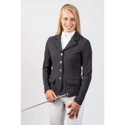 Damska kurtka softshellowa na zawody Harry's Horse St.Tropez TT. Niebieskie kurtki damskie HARRYS HORSE, s, bez wzorów, z poliesteru, bez kaptura. Za 286.65 zł.