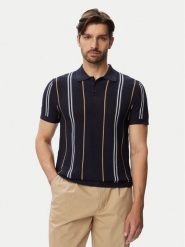 Guess Polo M6YR30 Z1062 Granatowy Regular Fit. Niebieskie koszulki polo męskie Guess, m, z aplikacjami, z wiskozy, bez ramiączek. Za 434.99 zł.