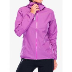 Kurtka do biegania damska Inov-8 Stormshell V2. Fioletowe kurtki damskie Inov-8, bez wzorów, bez kaptura. Za 707.99 zł.