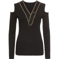 Top z oczkami bonprix czarny. Topy damskie marki DOMYOS. Za 89.99 zł.
