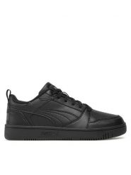 Puma Sneakersy Rebound V6 Lo Jr 393833 06 Czarny. Czarne buty sportowe dziewczęce Puma, bez wzorów, ze skóry, bez zapięcia. Za 179.99 zł.