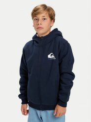 Quiksilver Bluza EQBFT03947 Granatowy Regular Fit. Niebieskie bluzy dla chłopców Quiksilver, bez wzorów, z bawełny, bez ramiączek, bez kaptura. Za 259.99 zł.
