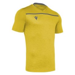 Koszulka Macron deneb. Szare koszulki sportowe męskie Macron, bez wzorów, bez kołnierzyka, bez ramiączek, do piłki nożnej. Za 191.00 zł.