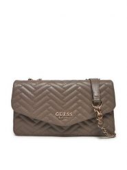 Guess Torebka HWQG95 08210 Brązowy. Brązowe torebki do ręki damskie Guess, z aplikacjami, ze skóry, bez dodatków. Za 319.99 zł.