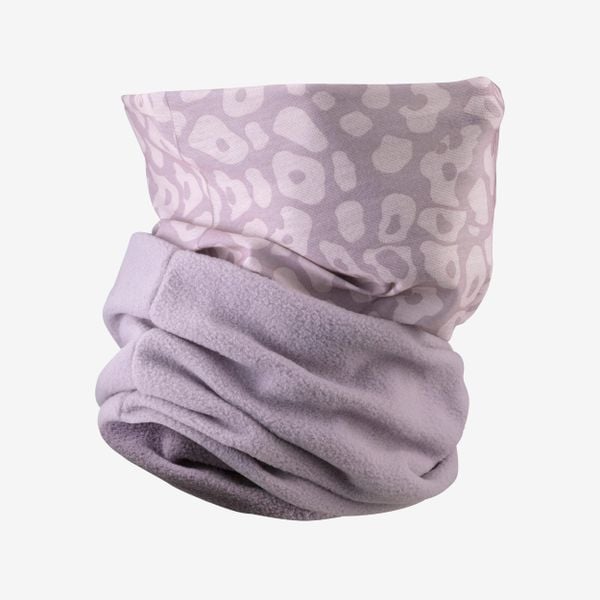 Komin narciarski dla dorosłych Wedze Hug 500. Fioletowe szaliki i chusty damskie WED'ZE, na zimę, bez wzorów, z dżerseju, sportowe. Za 29.99 zł.