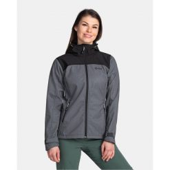 Damska kurtka softshell Kilpi RAVIA-W. Zielone kurtki damskie Kilpi, m, bez wzorów, z softshellu, bez kaptura. Za 318.77 zł.