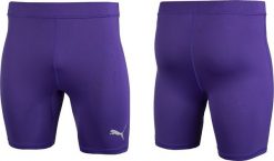Puma Spodenki męskie Puma Liga Baselayer Short Tight fioletowe 655924 10 2XL. Fioletowe krótkie spodenki sportowe męskie Puma, m, bez wzorów. Za 105.60 zł.