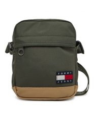 Tommy Jeans Saszetka Tjm Ess Daily Squared Reporter AM0AM13265 Khaki. Brązowe saszetki męskie Tommy Jeans, z jeansu. Za 129.99 zł.