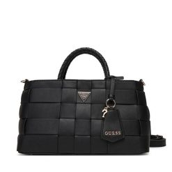 Torebka Guess. Czarne torebki do ręki damskie Guess, z aplikacjami, klasyczne, bez dodatków. Za 479.99 zł.
