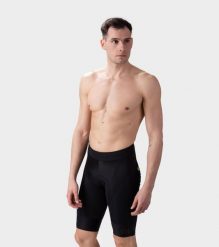Spodenki rowerowe męskie Alé Cycling R-EV1 Agonista Plus. Czarne szorty męskie ALÉ CYCLING, m, bez wzorów, z elastanu. Za 595.99 zł.