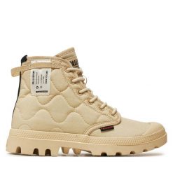 Trapery Palladium. Brązowe śniegowce i trapery damskie Palladium. Za 349.99 zł.