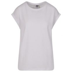 Koszulka damska Urban Classics (x2). Czerwone koszulki sportowe damskie Urban Classics, bez wzorów, bez kołnierzyka, bez ramiączek. Za 149.50 zł.