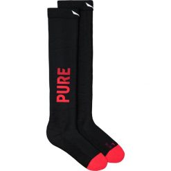 Skarpetki damskie Salewa Sella Pure. Czarne skarpety damskie Salewa, bez wzorów, z materiału. Za 176.00 zł.