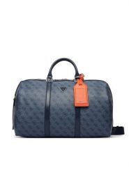 Guess Torba weekendowa TMMILO P6333 Granatowy. Niebieskie torebki do ręki damskie Guess, z aplikacjami, ze skóry, bez dodatków. Za 634.99 zł.