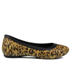 Baleriny damskie Crocs LINA GRAPHIC. Brązowe baleriny damskie Crocs, bez wzorów, sportowe, bez obcasa. W wyprzedaży za 99.00 zł.