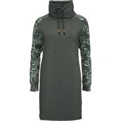 LOAP Ebnera sukienka/bluza damska, zielona, L. Zielone bluzy sportowe damskie YOA, l, bez wzorów, z bawełny, bez kaptura. Za 236.99 zł.