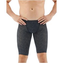 Spodenki męskie TYR Lapped jammer. Czarne kąpielówki męskie TYR, m, bez wzorów, do pływania. Za 299.99 zł.