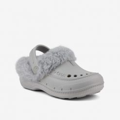 Buty zimowe dziecięce Coqui. Szare buty zimowe chłopięce Coqui, bez wzorów, bez zapięcia. Za 149.99 zł.