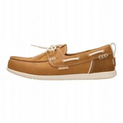 HEYDUDE Damskie Mokasyny Harbor Breeze Lo Classic. Brązowe mokasyny damskie Hey dude, z materiału. Za 329.00 zł.