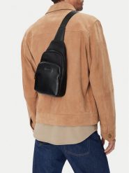 GINO ROSSI Saszetka C-GIN-E-029-05 Czarny. Czarne saszetki męskie Gino Rossi, z materiału. Za 119.99 zł.