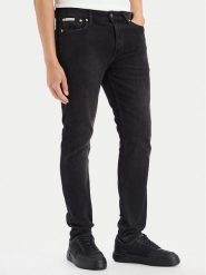 Calvin Klein Jeans Jeansy LV04RG713G Czarny Slim Fit. Czarne jeansy męskie Calvin Klein Jeans. Za 409.99 zł.