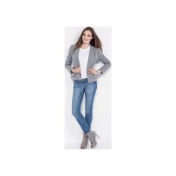 Szara sportowa marynarka damska. Szare żakiety damskie Bien fashion, z bawełny, sportowe. Za 109.00 zł.