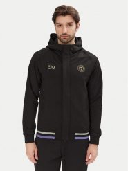EA7 Emporio Armani Bluza 7M000259 AF13526 UC001 Czarny Regular Fit. Czarne bluzy męskie EA7 Emporio Armani, l, bez wzorów, z syntetyku, bez kaptura. Za 359.99 zł.