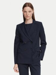 Weekend Max Mara Marynarka Colibri 2625916021 Granatowy Regular Fit. Niebieskie żakiety damskie Weekend Max Mara, m, bez wzorów, z bawełny. Za 1,339.00 zł.