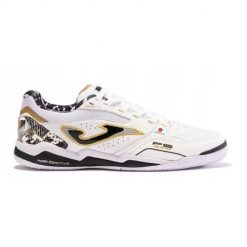 Buty do futsalu męskie Joma FS Reactive IN. Białe buty sportowe męskie Joma, bez zapięcia, do piłki nożnej. Za 229.99 zł.