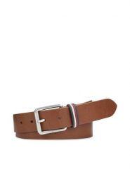 Tommy Hilfiger Pasek Męski Casual Seasonal 3.5 AM0AM12168 Brązowy. Brązowe paski damskie Tommy Hilfiger, bez wzorów, ze skóry, casualowe. Za 399.99 zł.
