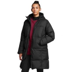 Parka dla kobiet Under Armour Limitless. Czarne parki damskie Under Armour, na zimę, bez wzorów, z puchu, bez kaptura. Za 1,445.50 zł.