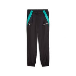 Spodnie dresowe tkane Puma MAPF1. Czarne krótkie spodenki sportowe męskie Puma, m, bez wzorów, z dresówki, do biegania. W wyprzedaży za 262.00 zł.