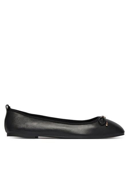 Aldo Baleriny Taylynn 14193780 Czarny. Czarne baleriny damskie Aldo, bez wzorów, ze skóry, bez obcasa. Za 208.99 zł.