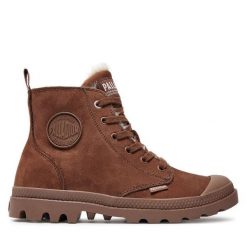 Trapery Palladium. Brązowe śniegowce i trapery damskie Palladium. Za 579.99 zł.